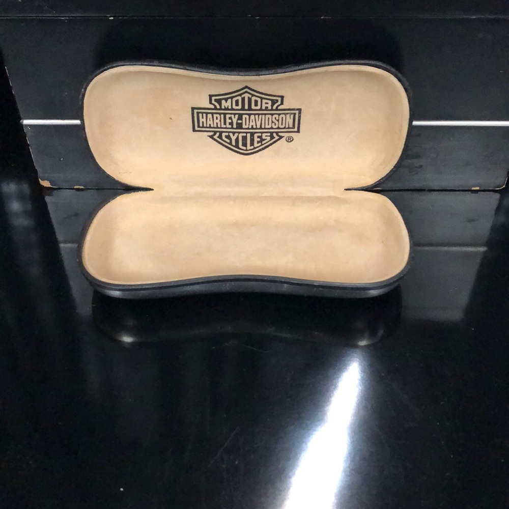 Harley Davidson motorcycle sunglass case